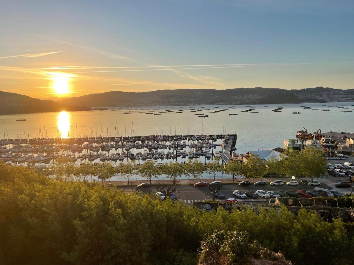 شقة Mirador Puerto Nautico, Con Parking Gratis, Moaña المظهر الخارجي الصورة