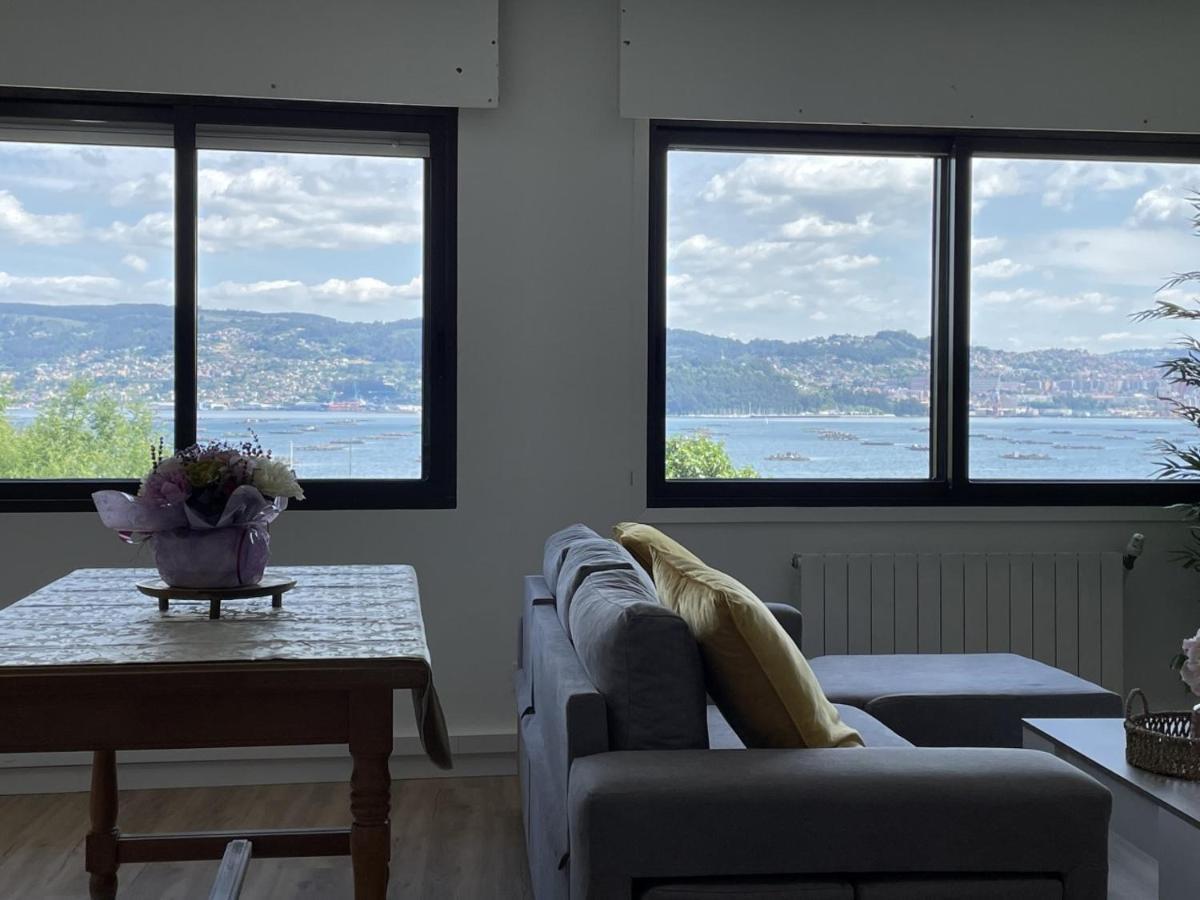 شقة Mirador Puerto Nautico, Con Parking Gratis, Moaña المظهر الخارجي الصورة