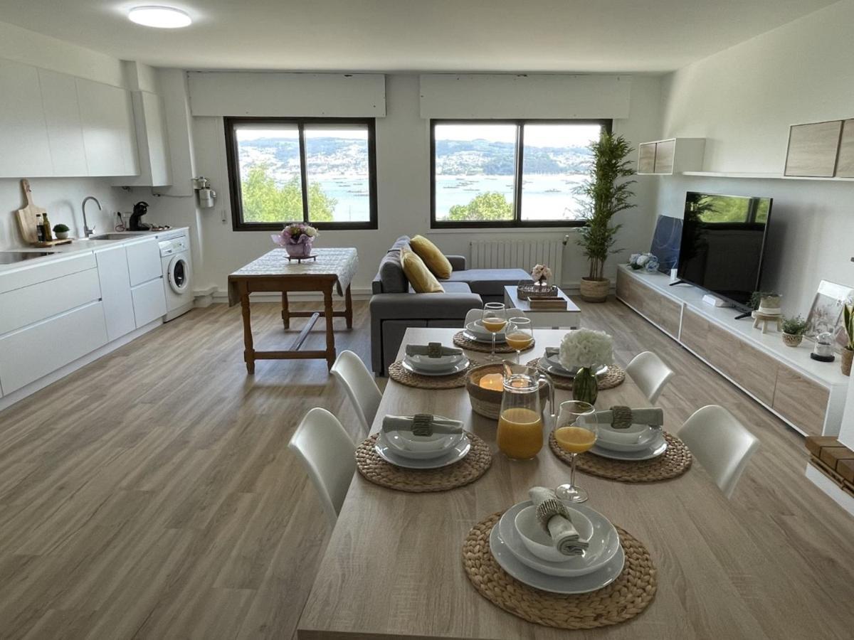 شقة Mirador Puerto Nautico, Con Parking Gratis, Moaña المظهر الخارجي الصورة