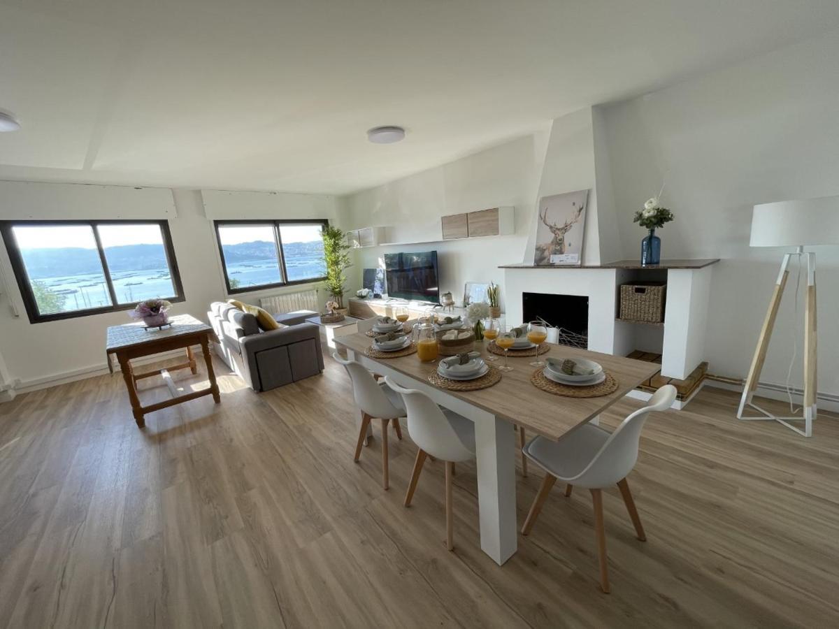 شقة Mirador Puerto Nautico, Con Parking Gratis, Moaña المظهر الخارجي الصورة