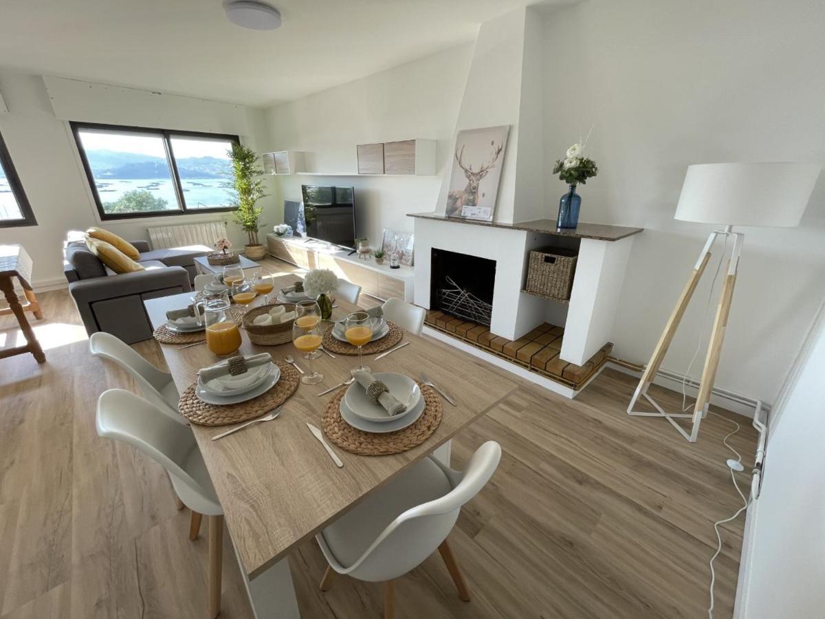شقة Mirador Puerto Nautico, Con Parking Gratis, Moaña المظهر الخارجي الصورة