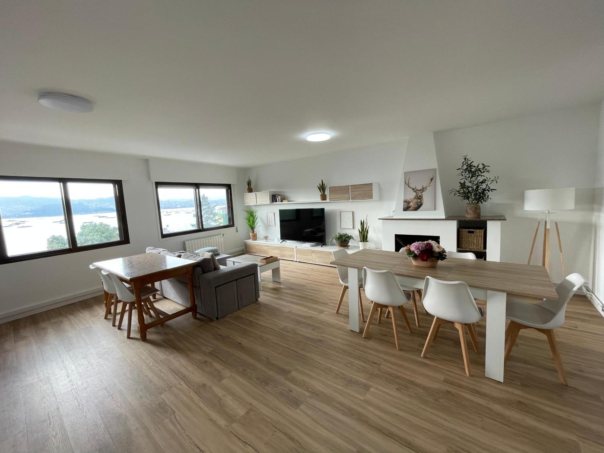 شقة Mirador Puerto Nautico, Con Parking Gratis, Moaña المظهر الخارجي الصورة