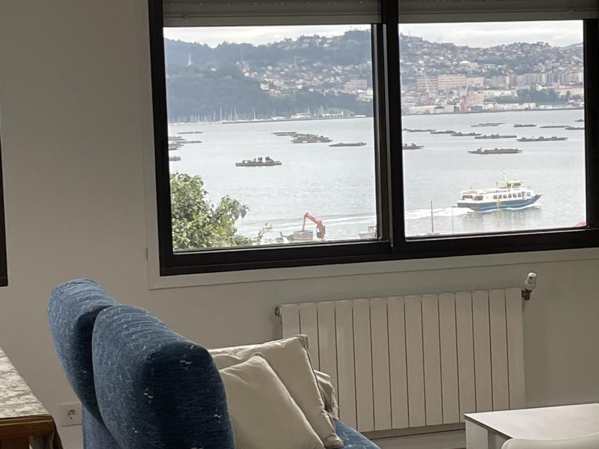 شقة Mirador Puerto Nautico, Con Parking Gratis, Moaña المظهر الخارجي الصورة